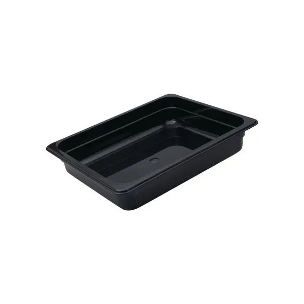 Pc Food Pan-1/2 Size 65mm - Black