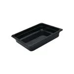 Pc Food Pan-1/2 Size  65mm - Black