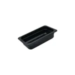 Pc Food Pan-1/3 Size  65mm - Black