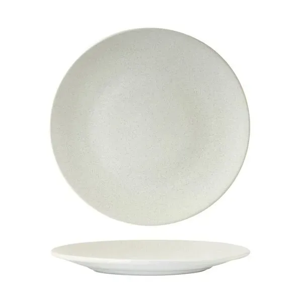 Zuma Round Coupe Plate-260mm Ø - Frost