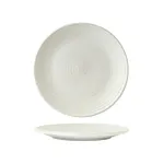 Zuma Round Coupe Ribbed Plate-210mm Ø - Frost