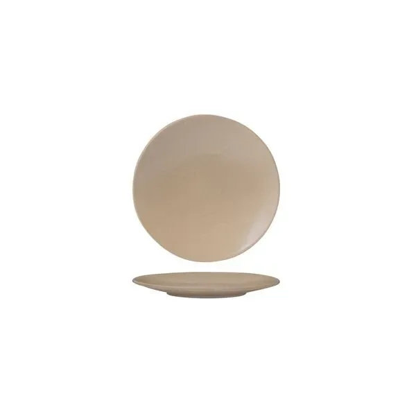 Zuma Round Coupe Plate-130mm Ø - Sand