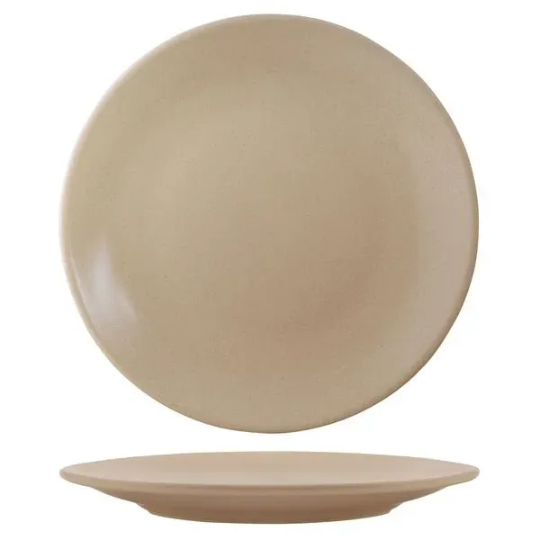 Zuma Round Coupe Plate-310mm Ø - Sand