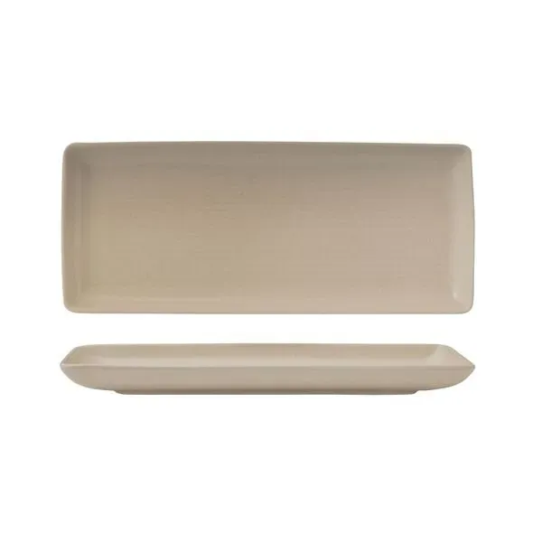 Zuma Rect Share Platter-335x140mm - Sand