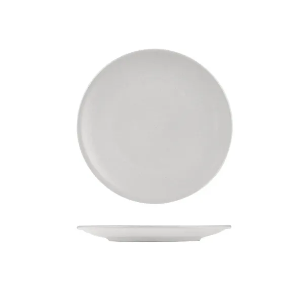 Zuma Round Coupe Plate-230mm Ø - Pearl Aspen