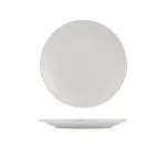 Zuma Round Coupe Ribbed Plate-265mm Ø - Pearl Aspen