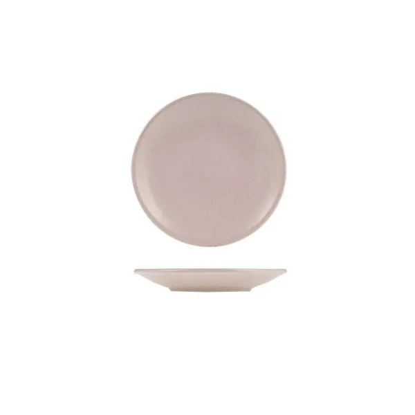 Zuma Round Coupe Plate-180mm Ø - Pearl Blush