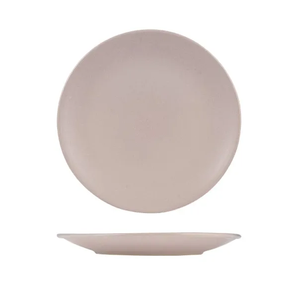 Zuma Round Coupe Plate-310mm Ø - Pearl Blush