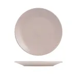 Zuma Round Coupe Ribbed Plate-265mm Ø - Pearl Blush
