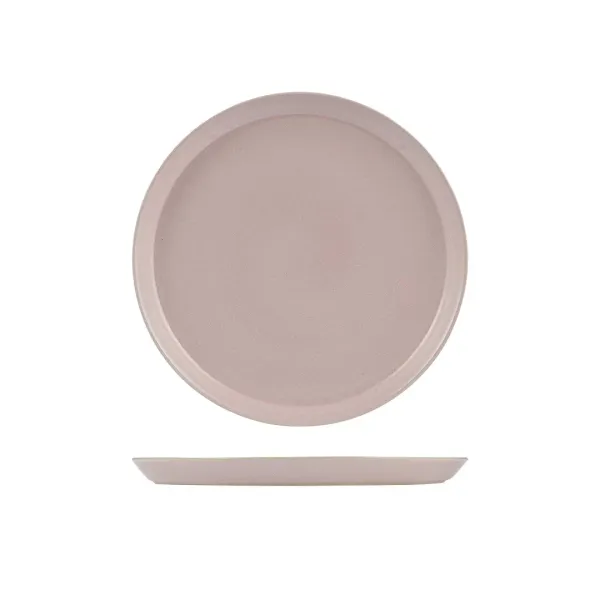 Zuma Tapered Plate-280mm Ø | 24mm H - Pearl Blush