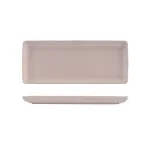 Zuma Rect Share Platter-335x140mm - Pearl Blush