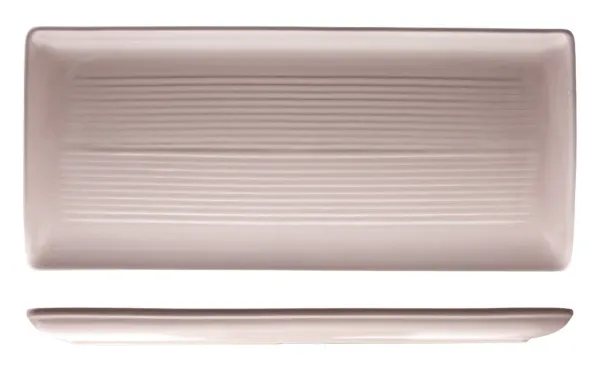Zuma Rect Share Platter-395x180mm - Pearl Blush