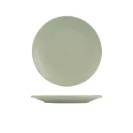 Zuma Round Coupe Ribbed Plate-265mm Ø - Pearl Pistachio