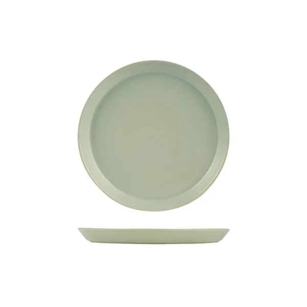 Zuma Tapered Plate-240mm Ø | 24mm H - Pearl Pistachio
