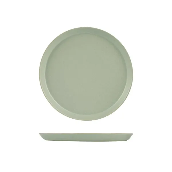 Zuma Tapered Plate-280mm Ø | 24mm H - Pearl Pistachio