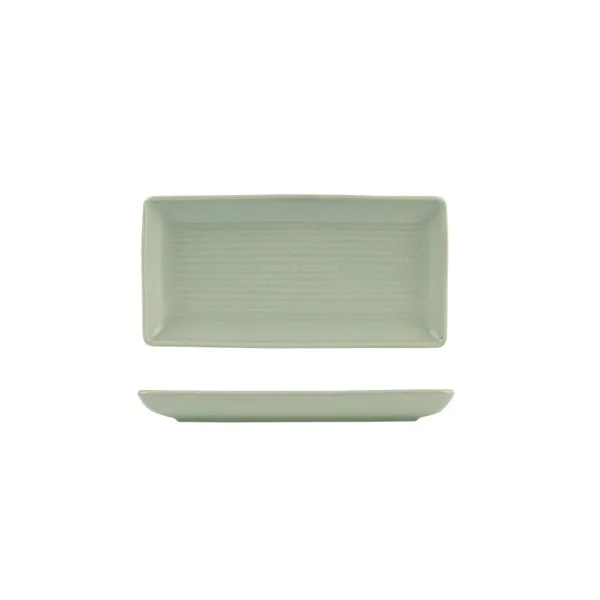 Zuma Rect Share Platter-250x125mm - Pearl Pistachio