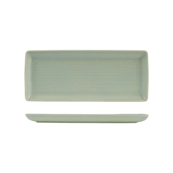 Zuma Rect Share Platter-335x140mm - Pearl Pistachio