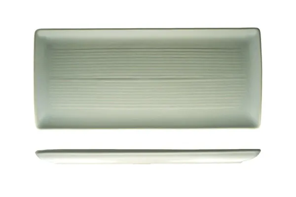 Zuma Rect Share Platter-395x180mm - Pearl Pistachio