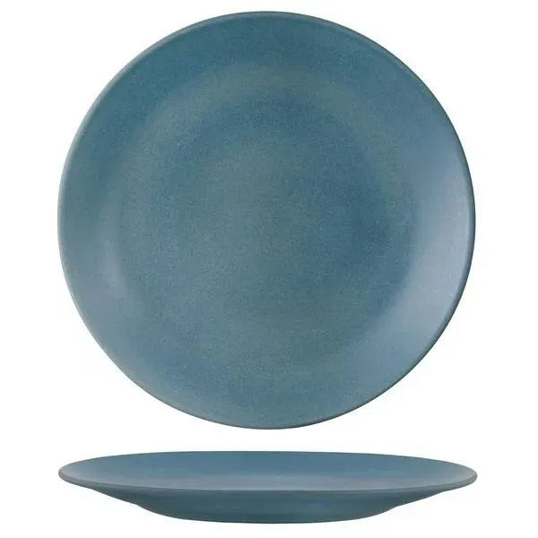 Zuma Round Coupe Plate-310mm Ø - Denim