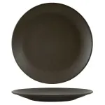 Zuma Round Coupe Plate-310mm Ø - Charcoal