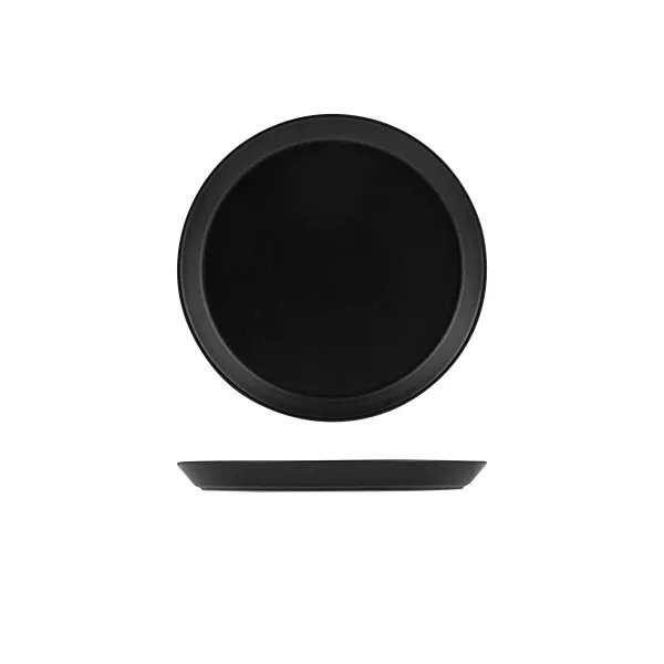 Zuma Tapered Plate-240mm Ø | 24mm H - Charcoal
