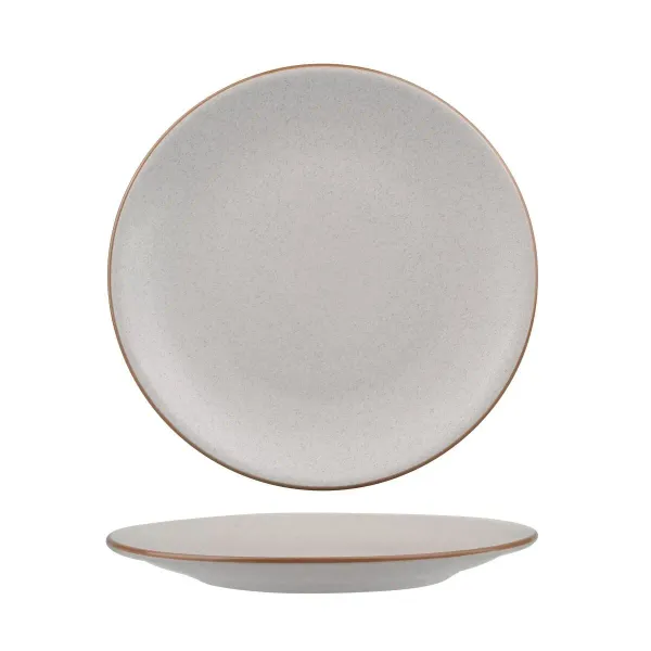 Zuma Round Coupe Plate-230mm Ø - Mineral
