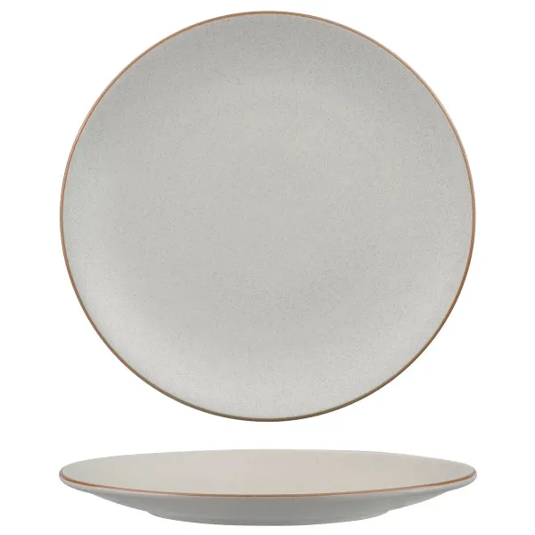 Zuma Round Coupe Plate-310mm Ø - Mineral
