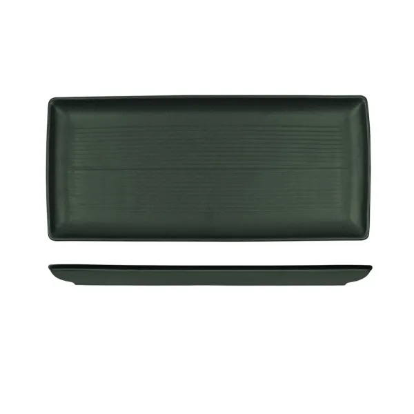 Zuma Rect Share Platter-365x160mm - Forest