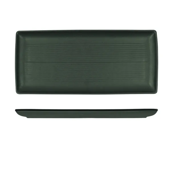 Zuma Rect Share Platter-395x180mm - Forest