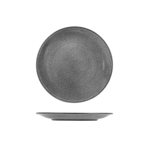 Zuma Round Coupe Plate-260mm Ø - Gravel