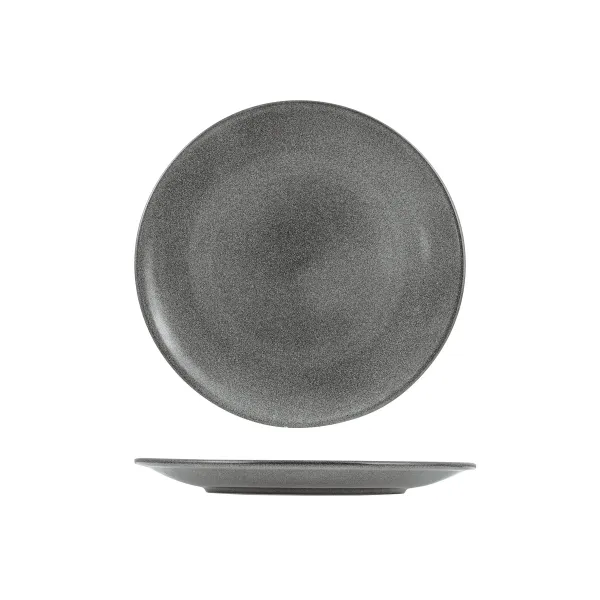Zuma Round Coupe Plate-285mm Ø - Gravel