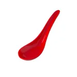 Chinese Spoon Melamine Red — 150mm