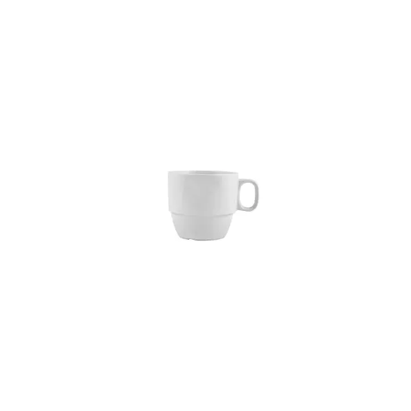 Melamine Stackable Cup White 250ml