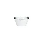 Tapered Bowl — 125x125x67mm Black