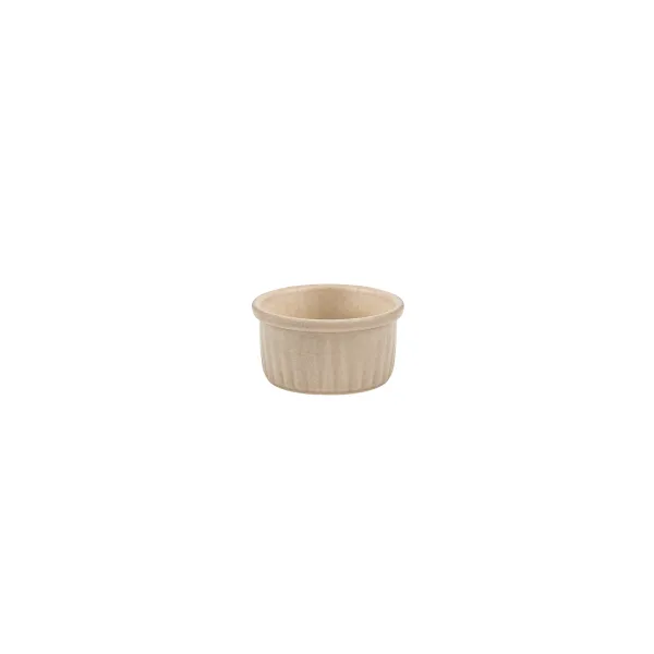 Ribbed Ramekin-80mm Ø / 41mm H - Marshmallow