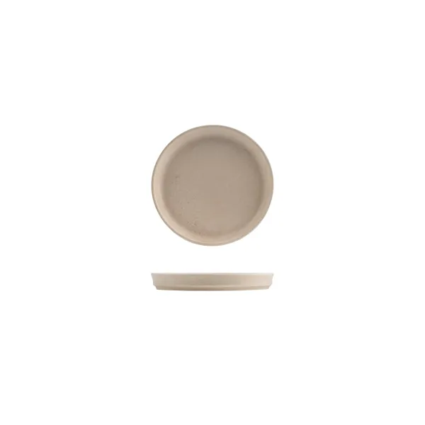 Walled Plate-175mm Ø / 22mm H - Marshmallow