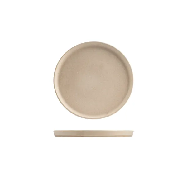 Walled Plate-270mm Ø / 22mm H - Marshmallow