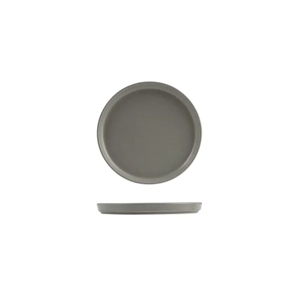 Walled Plate-210mm Ø / 22mm H - Husk