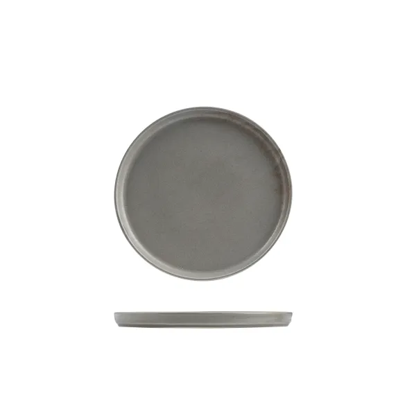 Walled Plate-270mm Ø / 22mm H - Husk