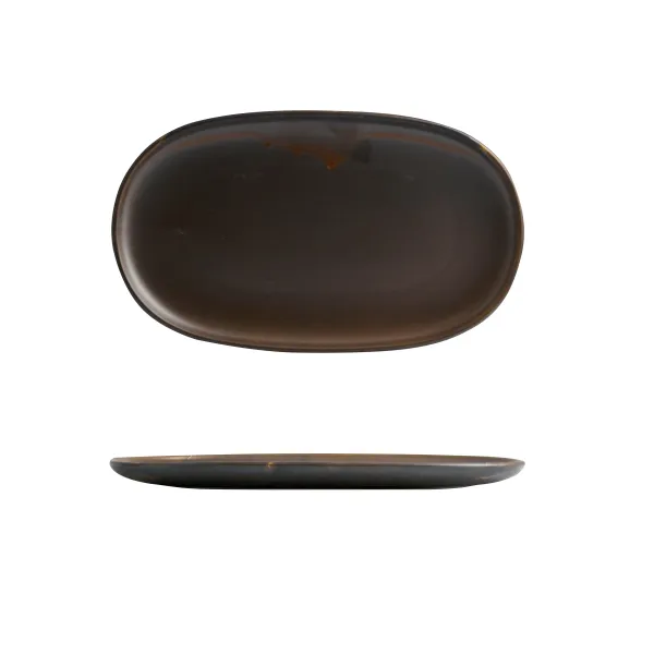 Oval Coupe Plate-305x180mm