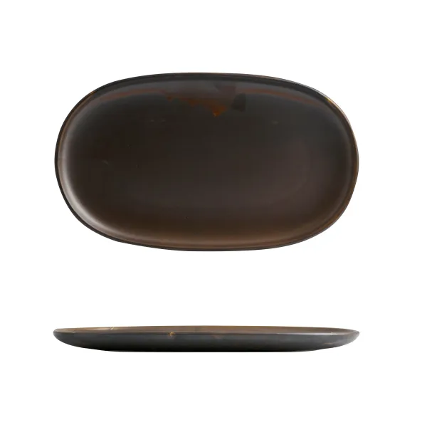Oval Coupe Plate-355x215mm
