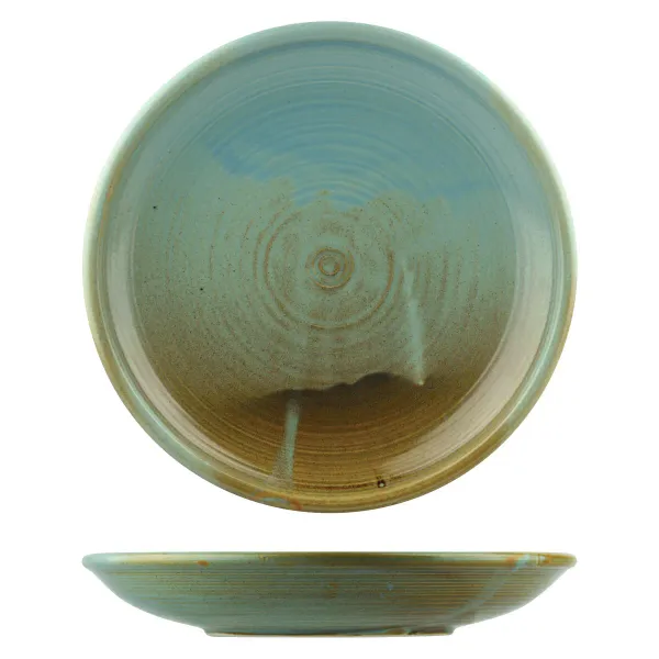 Round Deep Plate Nourish — 300mm