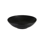 Round Bowl Black Swirl — 290mm