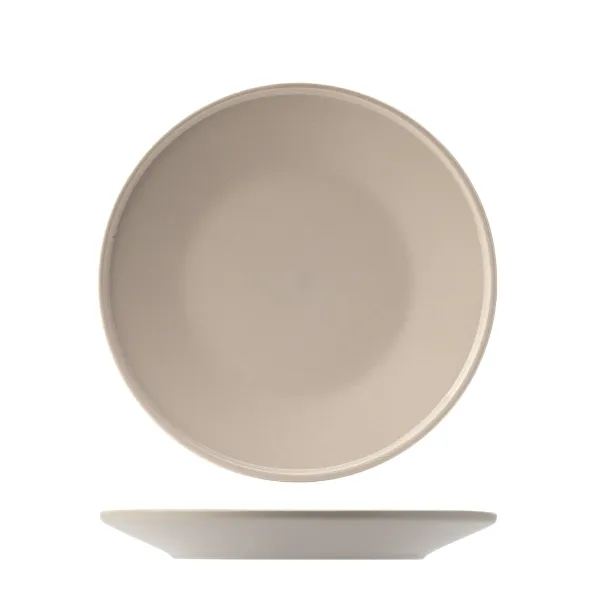 Round Plate - 250mm - Stone