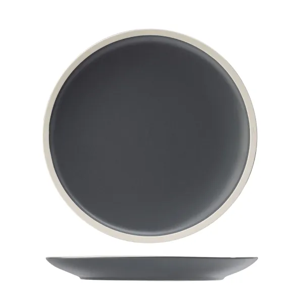 Round Plate - 265mm - Charcoal