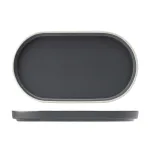 Oval Platter - 310mm X 175mm - Charcoal
