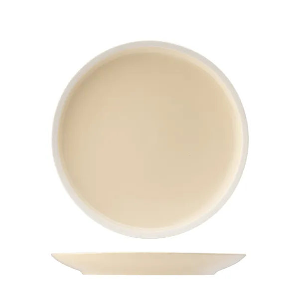 Round Plate - 240mm - Vanilla