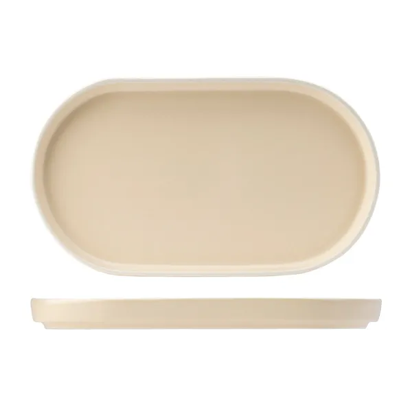Oval Platter - 310mm X 175mm - Vanilla