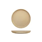 Walled Round Plate - 220mm Ø - Taupe