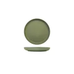 Walled Round Plate - 175mm Ø - Green